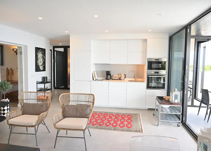 Luxury Penthouse Panoramic Ocean Views 2bedroom With Jacuzzi Tías