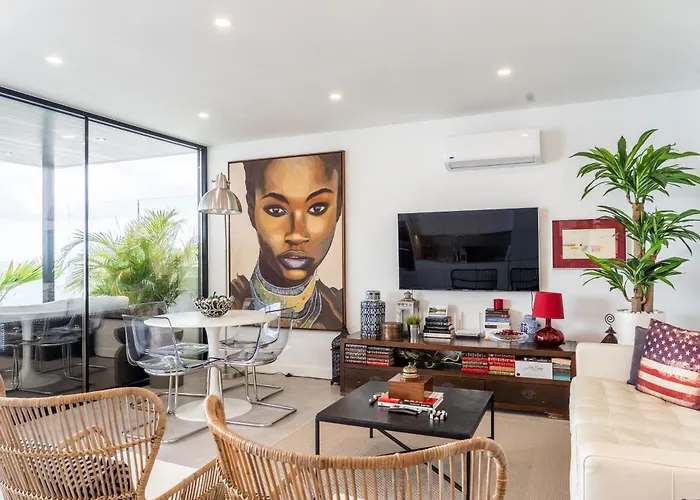 Daire Luxury Penthouse Panoramic Ocean Views 2bedroom With Jacuzzi