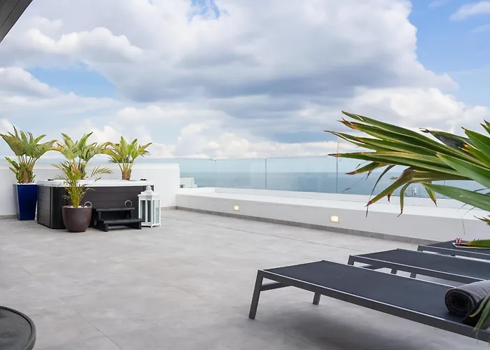 Luxury Penthouse Panoramic Ocean Views 2bedroom With Jacuzzi Daire Tías