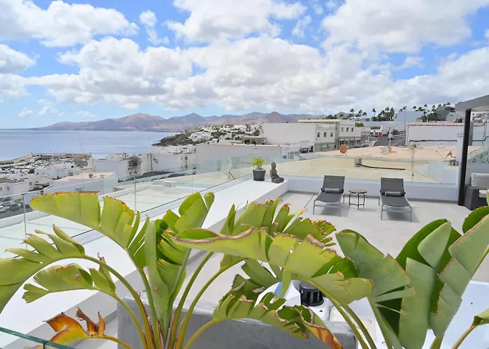 Luxury Penthouse Panoramic Ocean Views 2bedroom With Jacuzzi Daire Tías